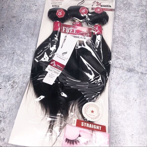 Brazilian Mink 3 Bundles With Lace Closure Hair main image 4